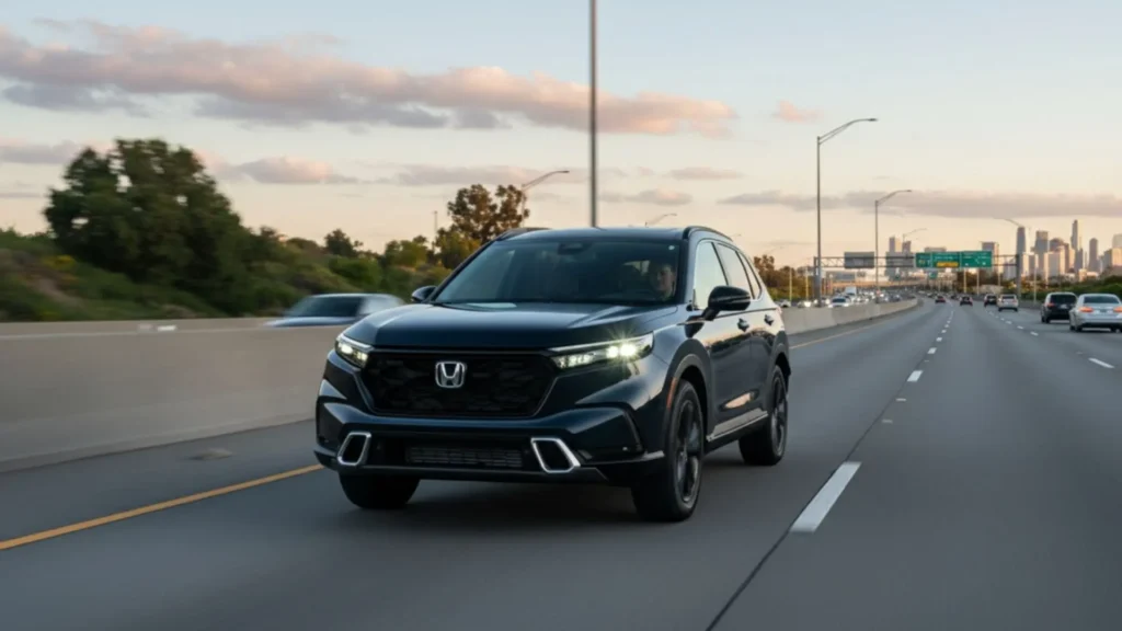 2024 Honda CR-V Hybrid front view modern styling