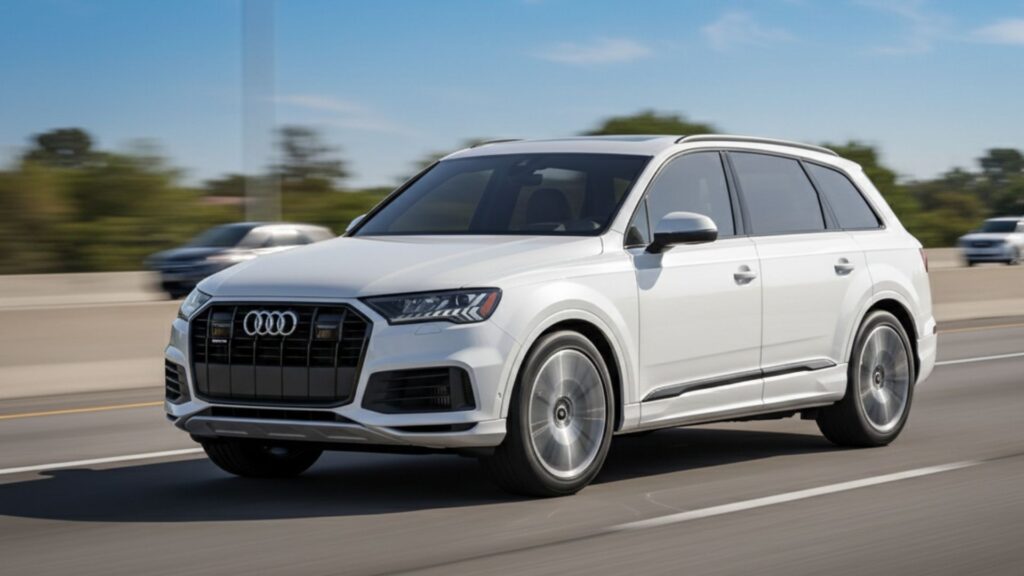 2024 Audi Q7 front view premium styling