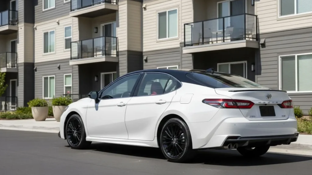 2025 Toyota Camry rear exterior LED taillights