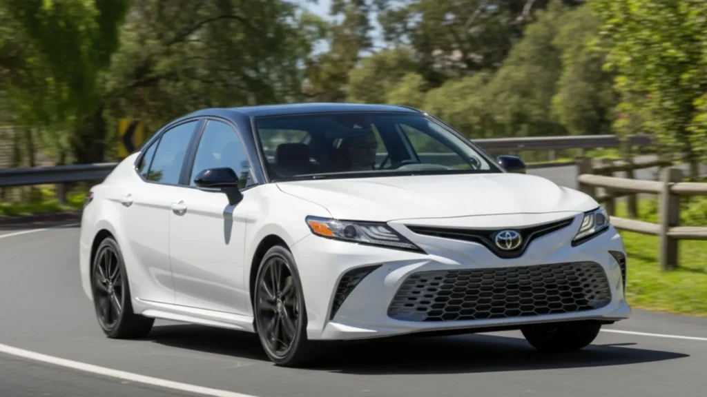 2025 Toyota Camry front view modern styling