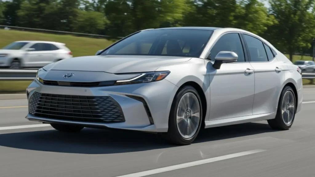 2025 Toyota Camry midsize sedan exterior design