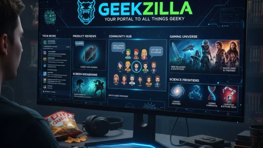 Geekzilla Tio Geek digital media